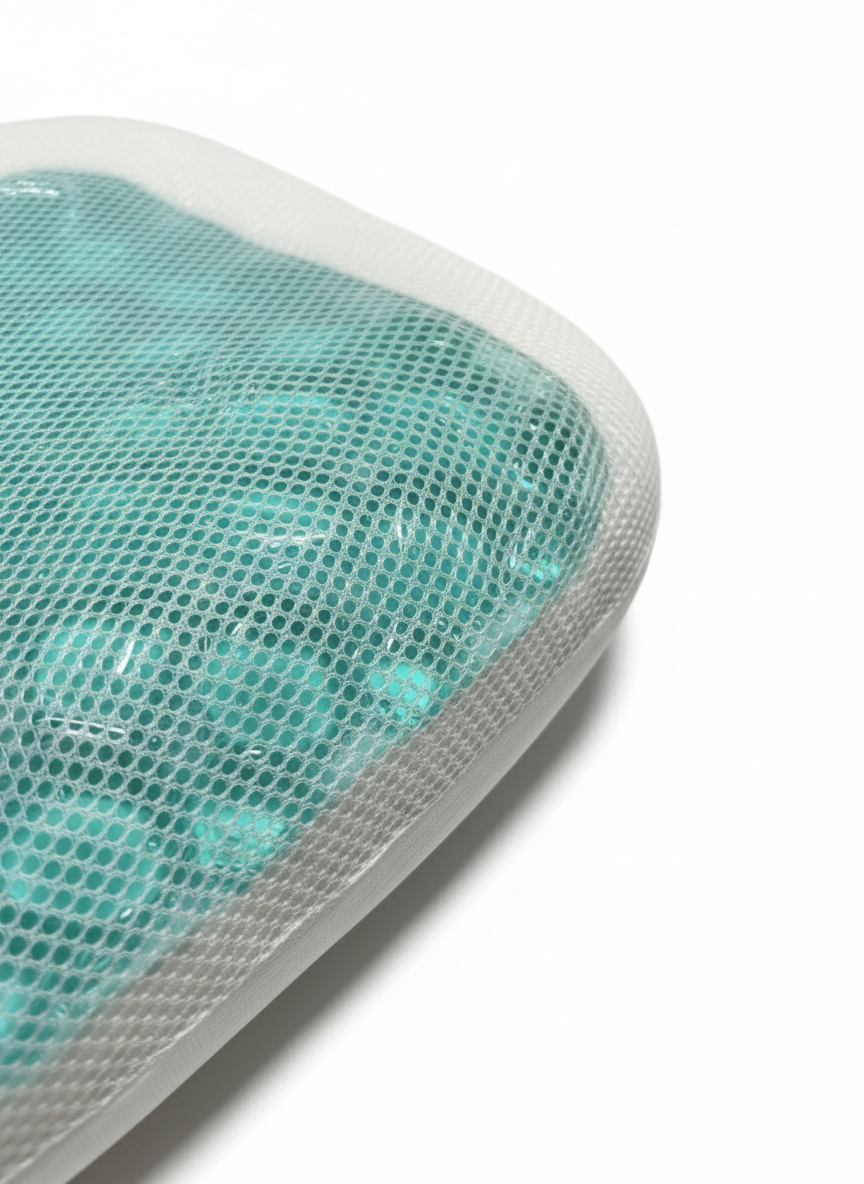 ALMOHADA DE GEL ANATÓMICA / ANTI-RONQUIDOS - Imagen 2